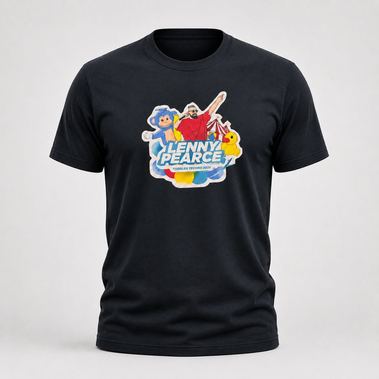 Lenny Toddler Techno Tour 2026 T-shirt – LENNYPEARCE.COM
