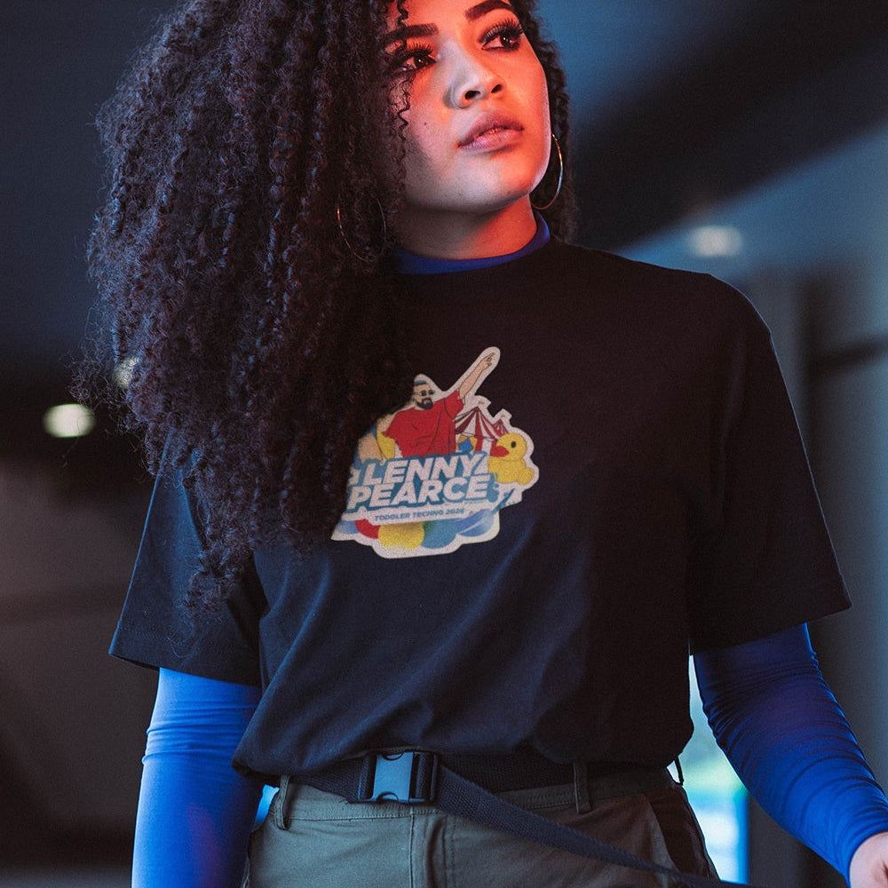 Lenny Toddler Techno Tour 2026 T-shirt – LENNYPEARCE.COM