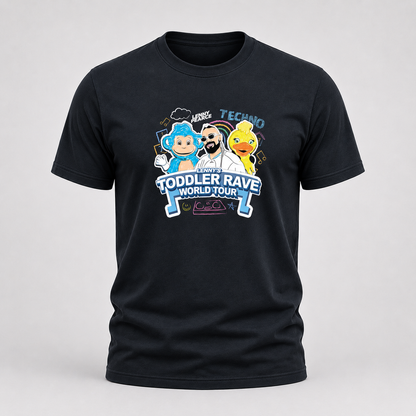 Toddler Rave World Tour T-shirt